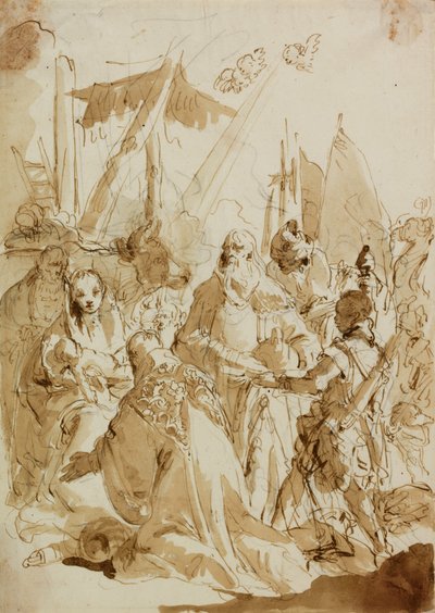Adoration of the Magi by Giovanni Battista Tiepolo